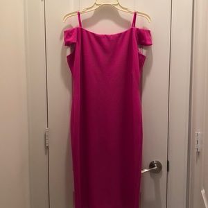 Eliza J off the shoulder dress